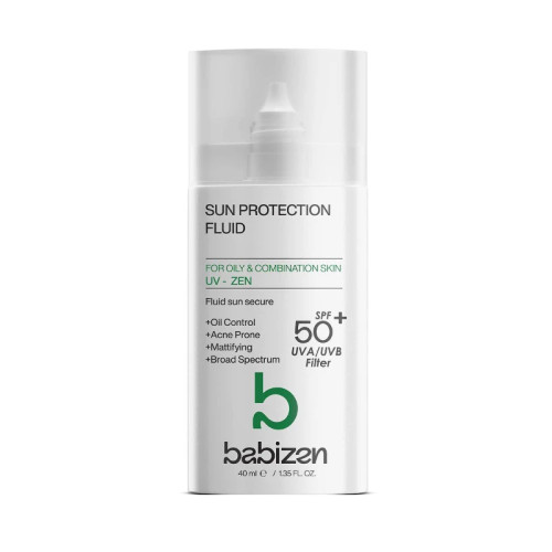 بابیزن - کرم ضد آفتاب فلوئیدی پوست خشک و چرب spf 50