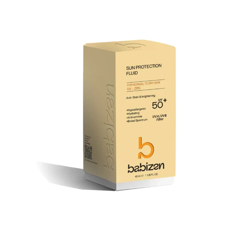 بابیزن - کرم ضد آفتاب فلوئیدی پوست خشک و چرب spf 50